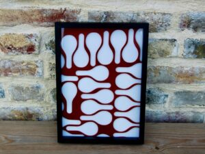 Tableau en cuir recyclé - 20x30 cm