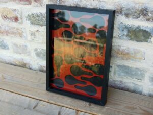 Tableau en cuir recyclé - 20x30 cm
